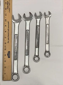 CRAFTSMAN Kombination Schraubenschlüssel 4er Set BITTE LESEN SIE BESCHREIBUNG FÜR GRÖSSE - Bild 1 von 4