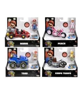 Personaje Con Kart - Super Mario Bros 1 Pz Regalo Juego Juguete Colección - Imagen 1 de 1