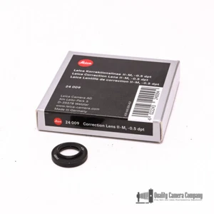 Leica Correction Lens II-M, -0.5 dpt Catalog # 24009 For Leica M10 - Picture 1 of 6