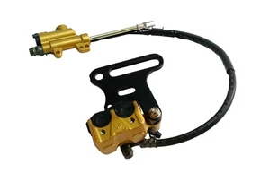 CBS04 BREMSSATTEL HINTEN, BELÄGE, AUSGLEICHSBEHÄLTER, NEHMERZYLINDER 110cc 125cc DIRTBIKE - Bild 1 von 9