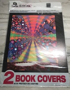 Stuart Hall Schim Schimmel Book Covers NEW 1993 Psychadelic 2 Pack Multi Color - Picture 1 of 8