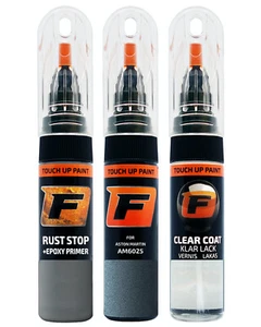 for ASTON MARTIN AM6025 PREDATOR GREY TOUCH UP PAINT Pen Kit Scratch Repair Set - Picture 1 of 10