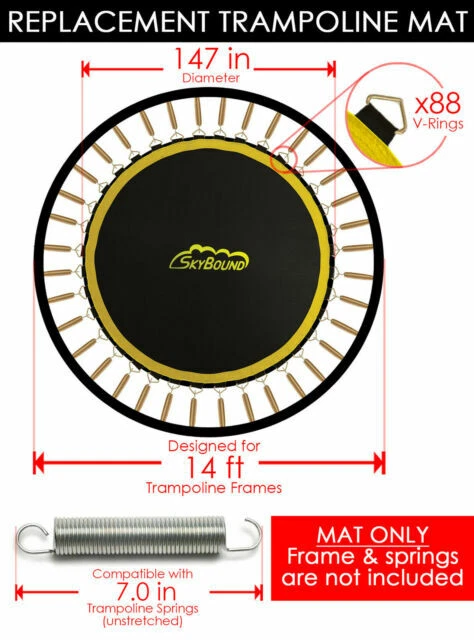 14 ft SunGuard Premium Trampoline Mat 147