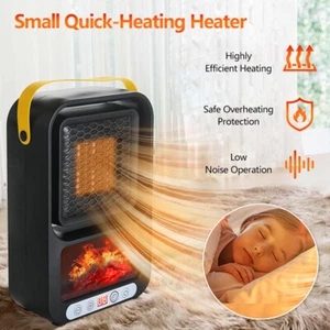 Portable Instant Heat Warmer Whole Room Indoor Heater Mini Small Appliances - Picture 1 of 10