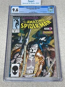 Amazing Spider-Man #294 CGC 9.6 {1987} ""Morte" di Mike Zeck di Kraven il cacciatore - Foto 1 di 12