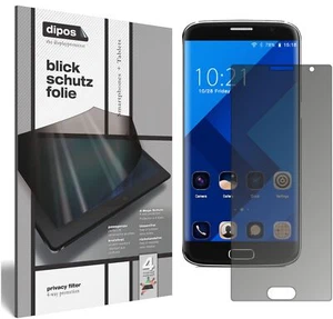 Lámina protectora para BLUBOO Edge mirada mate lámina dipos filtro de privacidad - Imagen 1 de 1