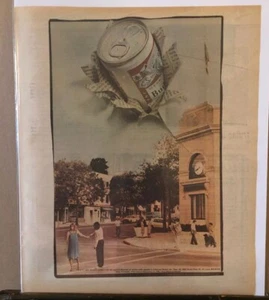 1981 BUDWEISER Printanzeige Top Farbe (MH211) - Bild 1 von 2