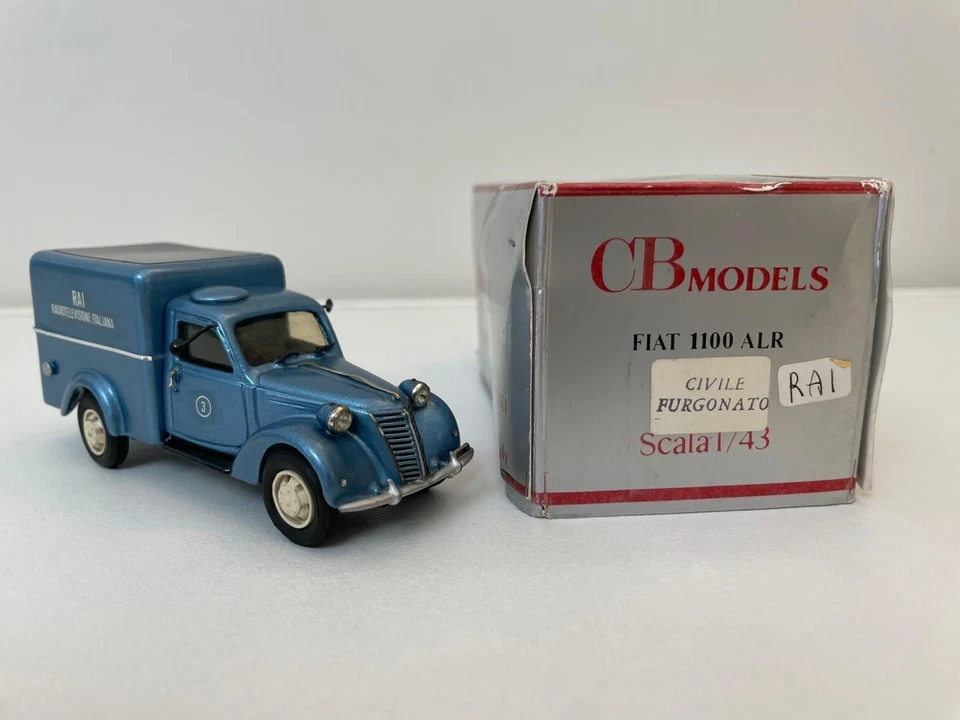 CB Models 1:43 1/43 Fiat 1100 ALR Civile Furgonato Rai - Immagine 1 di 4