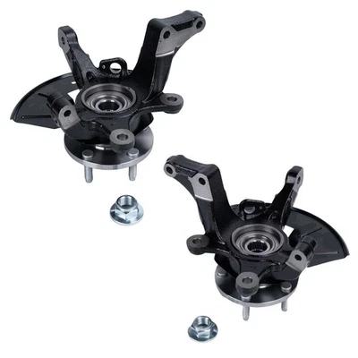 Pair Front Steering Knuckle Assembly for 2005-2012 Ford Escape Tribute Mariner - Image 1 of 4