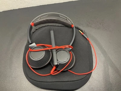POLY BLACKWIRE [C5220T] WIRED DUAL-EAR STEREO HEADSET WITH BOOM MIC - Image 1 of 3