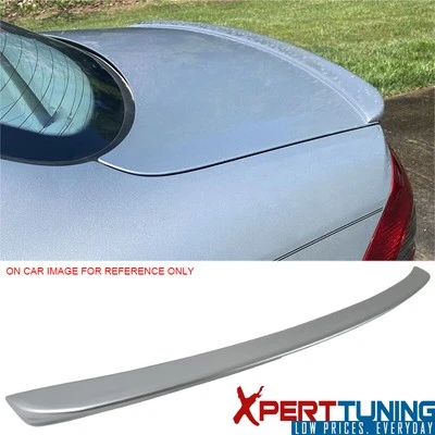 Fit For 03-09 Benz E-Class W211 4Dr Sedan AMG #744 775 Painted Trunk Spoiler - Image 1 of 4