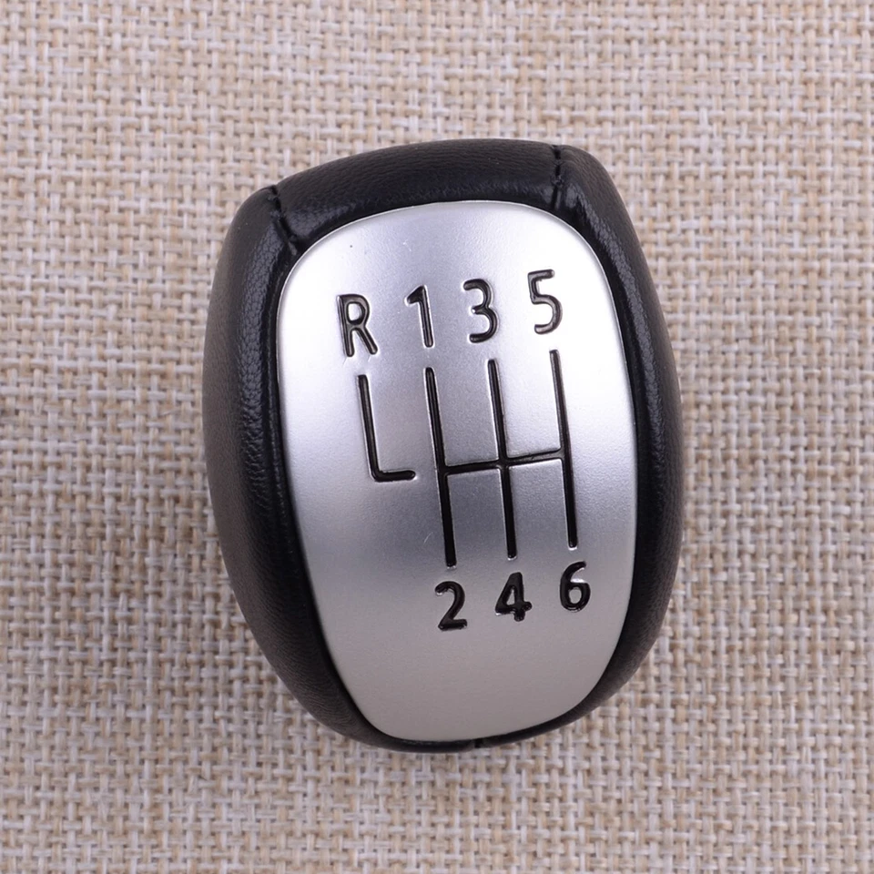 6Speed Gear Stick Shift Knob W/Gaiter Boot Fit For Renault Laguna MK3 07-14 - Image 1 of 4