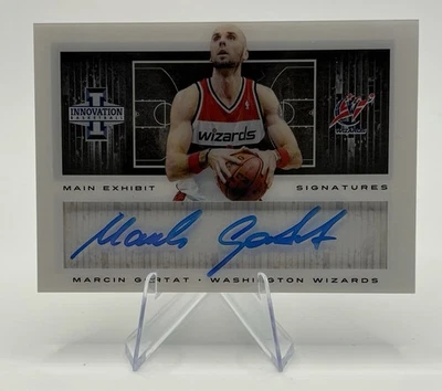 2013-14 Panini Innovation Main Exhibit Signatures /149 Marcin Gortat #33 Auto - Image 1 of 2