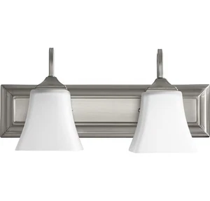 Quorum 5104-2-65 Vani 18" 2-Light Bath Vanity in Satin Nickel - Picture 1 of 2