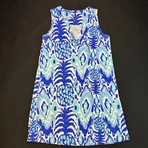 Vestido sin mangas Lela Henley estampado cítrico Lilly Pulitzer para mujer talla XS - Imagen 1 de 7
