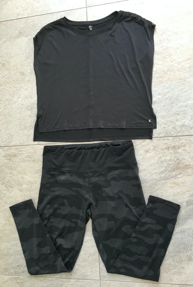 Damen Sport Oberteil Kyodan und Hose Workout Größe M - Bild 1 von 4