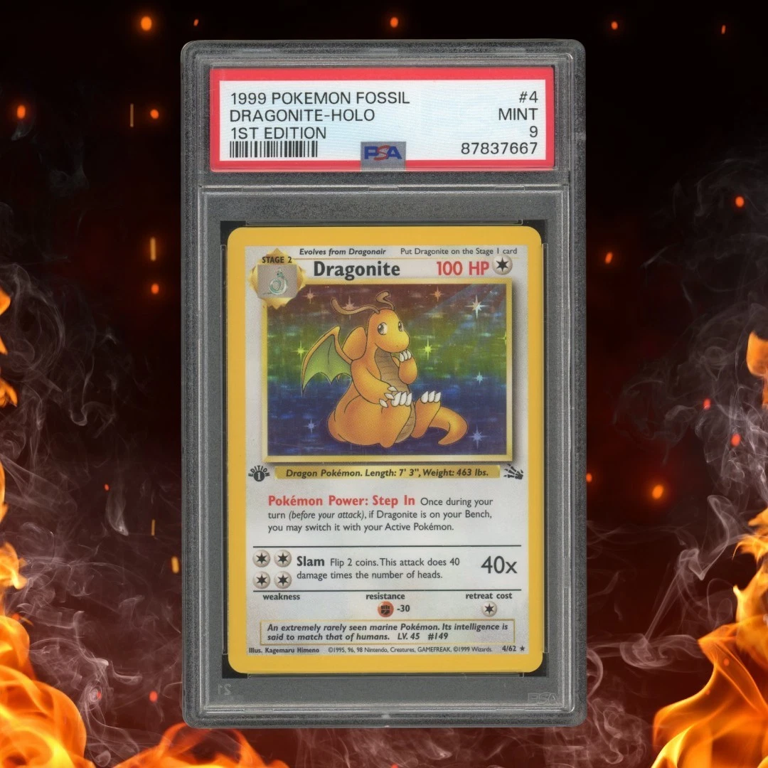 Pokémon TCG 1st Edition Holo Rare Individual Collectible Card Game