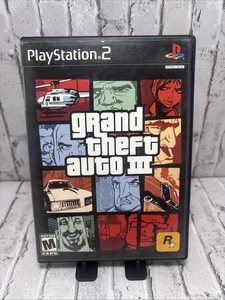 Grand Theft Auto III GTA 3 PS2 (Juego PlayStation 2) DISCO LIMPIO Sin Manual - Imagen 1 de 4