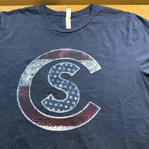 Camiseta Cole Swindell Raising Our Glass Patriótica Americana Para Hombre Azul 2XL #433 - Imagen 1 de 11