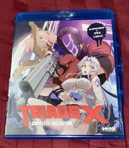 Triage X Complete Anime TV + OVA Series Collection, Anime Blu ray 2 Disc Set - Foto 1 di 2
