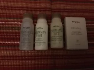 Aveda Rosemary Mint Travel Size Conditioner, Shampoo, Hand & Body Wash & Re.Bar - Picture 1 of 1