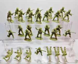 AIRFIX 1/32 WW2 U.S. Infantry American Vintage toy soldiers ENGLAND 28x - Photo 1/2