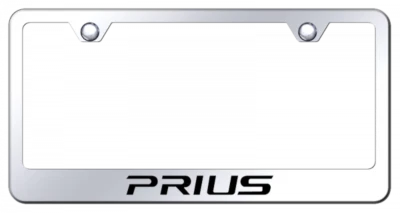Toyota Prius Logo Name Laser Etched License Plate Frame Official Licensed Foto 1 de 3