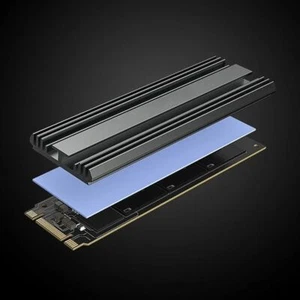 Lega di alluminio Dissipatore di calore SSD Radiatore SSD NVMe - Afbeelding 1 van 10
