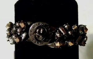 NUEVO CON ETIQUETAS $148 MARC BY MARC JACOBS Cadena de Oro Pistola Pulsera Joya - Imagen 1 de 5