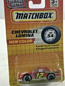 Matchbox MB 54 Chevrolet Lumina 12 Motorsports Goodyear New In Blister Card - Picture 1 of 6