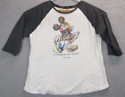 T-shirt Disney adulte 2XL XXL Mickey Through The Years 1928 manches 3/4 parcs Disney