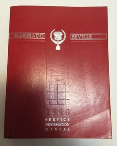 Eldorado Seville 1990 manual de información de servicio OEM Gen motores reparación completa - Imagen 1 de 3