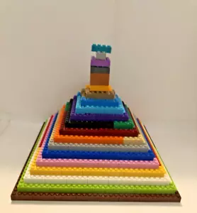 LEGO 2 X 4 Brick Lot Of 250 Various Colors - Picture 1 of 4