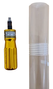 Mountz TLS0406 Drehmoment 1/4' Antrieb Schraubendreher 0,5-36 Pfund Zoll - Gold - kalibriert - Bild 1 von 3