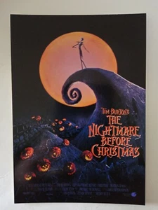 carte postale cinéma The nightmare before Christmas Tim Burton - Afbeelding 1 van 2