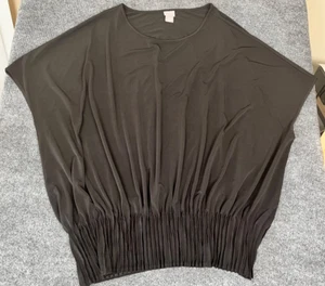 Chicos Damen Dolman Kurzarm Oberteil Schwarz Stretch Chicos Größe 4 (XXL) - Bild 1 von 8