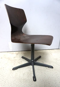 Vintage Flötotto Luigi Colani Kinderstuhl Kinder Schreibtisch Stuhl (F025-568) - Bild 1 von 6