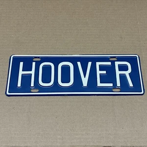 Vintage HOOVER Political Booster Nummernschild Anhänger - Bild 1 von 9