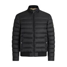Belstaff Circuit Puffer Jacket Black Men's Size UK 40 It 50 Down Lightweight