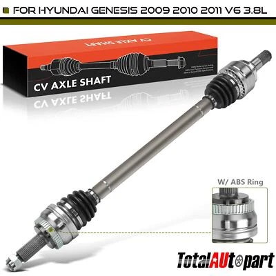 Conjunto de eje CV para Hyundai Genesis 2009 2010 2011 V6 3,8 L lado del pasajero trasero Foto 1 de 4
