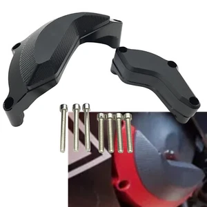 Motorcycle Engine Case Slider Protector Cover For YAMAHA R6 2008-2017 Black sng - Picture 1 of 5