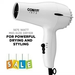 Conair Hair Dryer Blower 1875W Heat Professional Fan Styler Dry 2 Heat/Speed - Picture 1 of 8