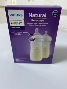 Philips Avent, Biberón Respuesta Natural 330 ml - Pack de 2 Nuevos - Imagen 1 de 1