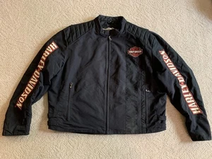 Harley-Davidson Functional Nylon Lined Motorcycle Riding Jacket 98001-03VM 3XL - Picture 1 of 23