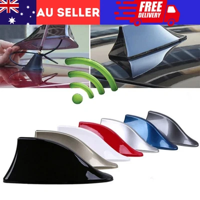 Car Antenna Shark Roof Fin AM FM Radio Signal Aerial Auto Truck Van Universal AU - image 1 of 4