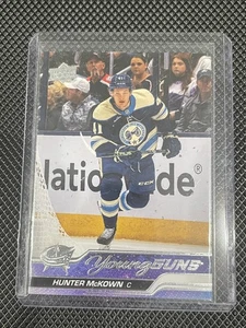 Hunter McKown - 2023-24 Upper Deck Series 1 - Young Guns #231 RC - Blue Jackets - Bild 1 von 1