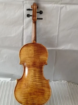 4/4 violin Guarneri  Model Flamed maple back spruce top hand Antique Style No9 - Image 1 of 4