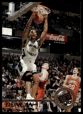 Tim Duncan 1997 Press Pass #1 Wake Forest Demon Deacons Foto 1 de 2