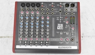 Allen&Heath ZED10 Analog Mixer USB Audio Interface - Image 1 of 4