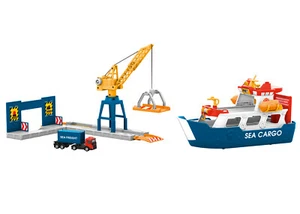 Märklin H0 72223 Cargo Ship And Port Crane / Märklin My World - Picture 1 of 3